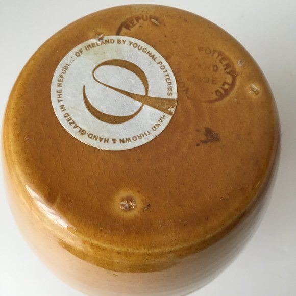 Vintage Brown Irish Dew Ceramic Vase - Picture 7 of 9